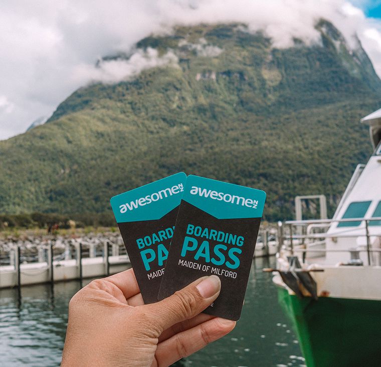 AwesomeNZ Boarding Pass