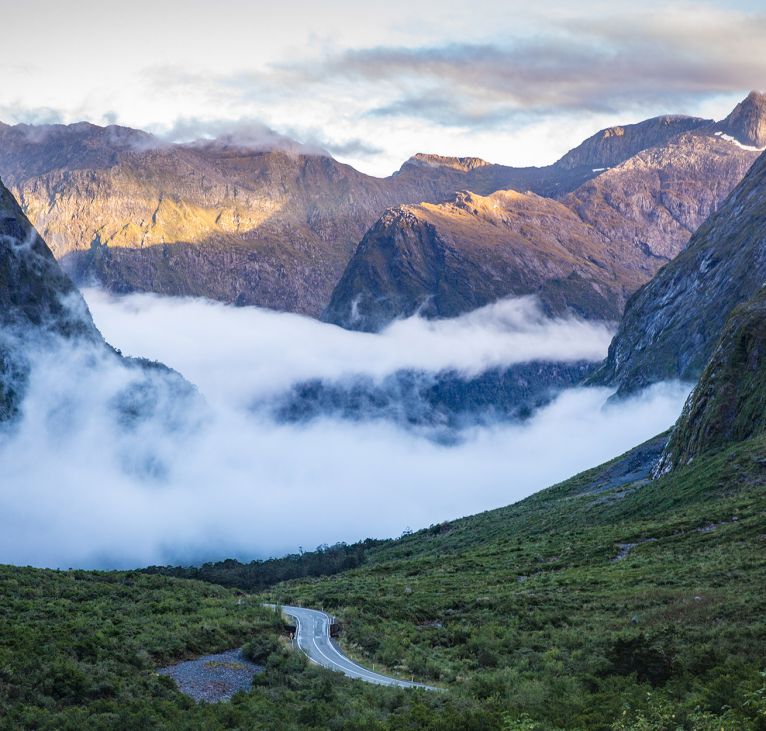 Cleddau Valley Cleddaudian Clouds, Cleddau Valley, Fiordland