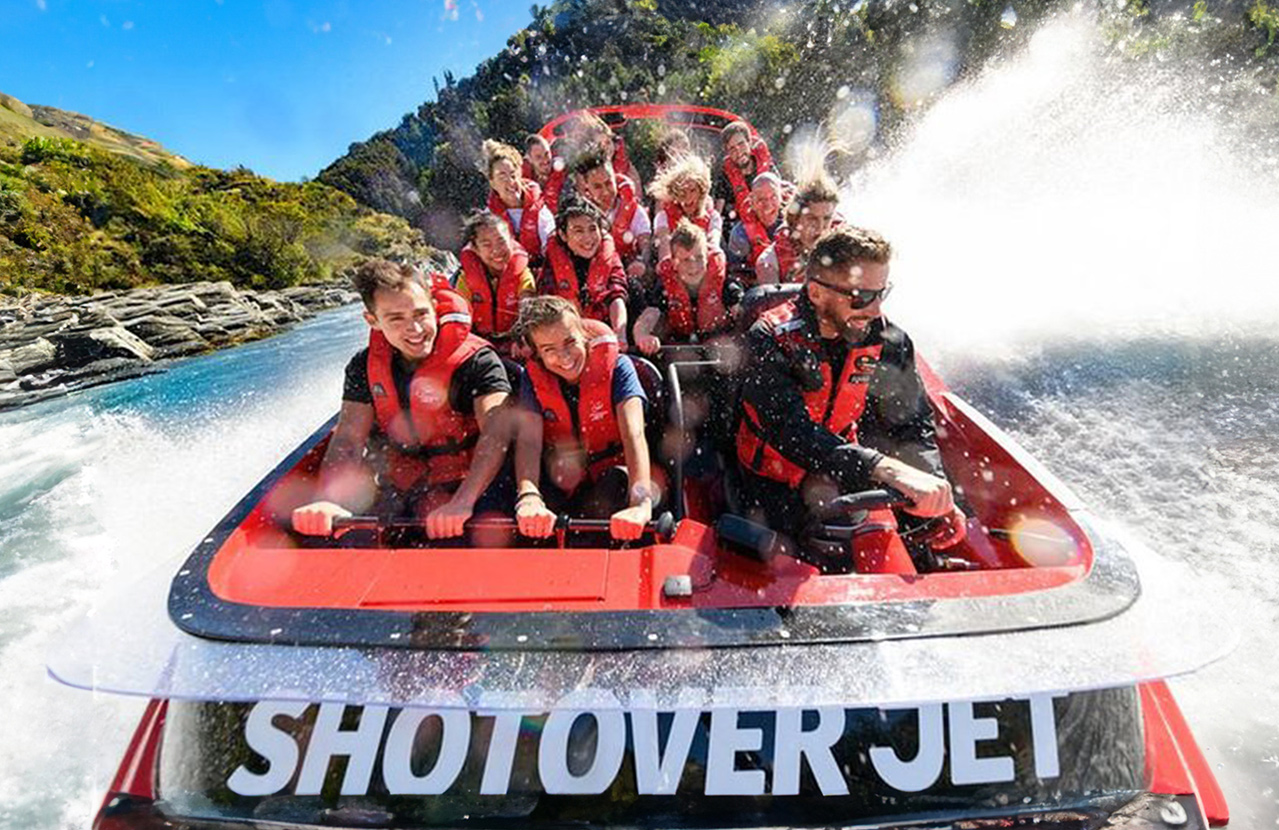 4 Day Itinerary Day-3-Shotover-Jet