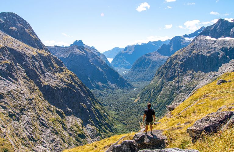 Milford Sound Walks Gertrube-Saddle - Milford Sound Walks