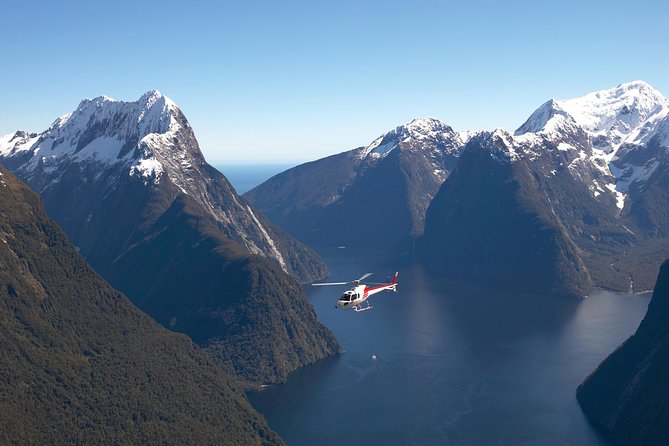 Book now Half Day Milford Helicopter Flight