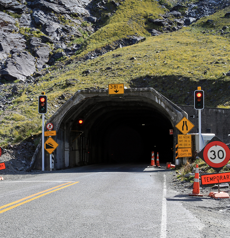 Homer Tunnel Homer Tunnel, Fiordland National Park