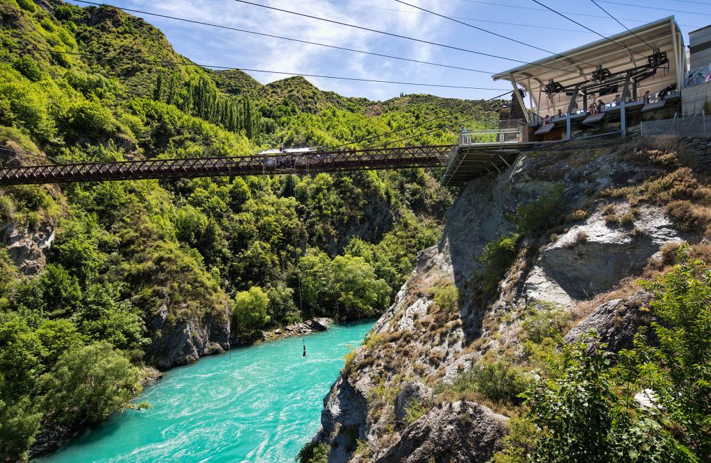 Things to do in Queenstown when the Milford Road is closed Bungy jumping at Kawarau