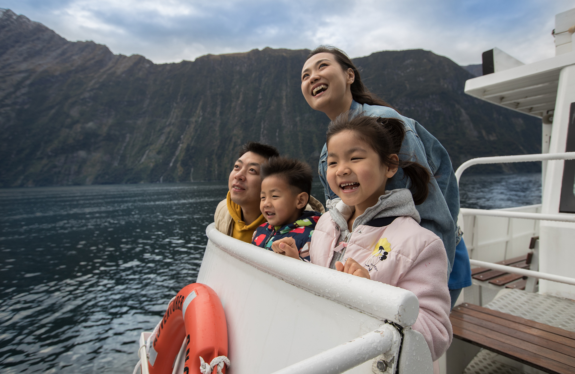 Visiting Milford Sound with Kids Milford Sound with Kids